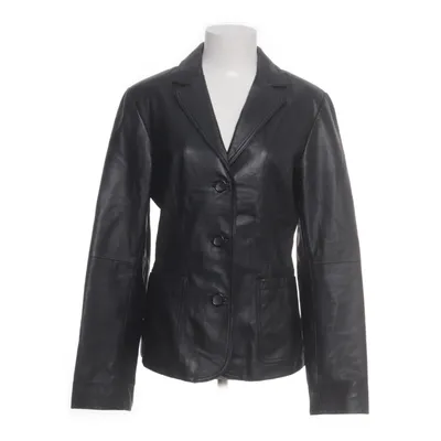Blazer (Noir) de Gipsy Polyester, Cuir
