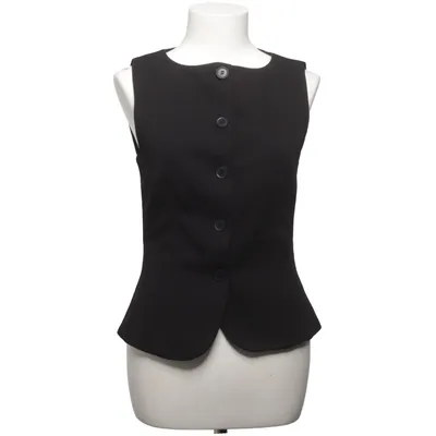 Kostuumgilet (Zwart) van Mango Elastaan, Polyester