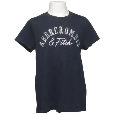 T-shirt (Sort) fra Abercrombie & Fitch Kids Bomuld, Polyester