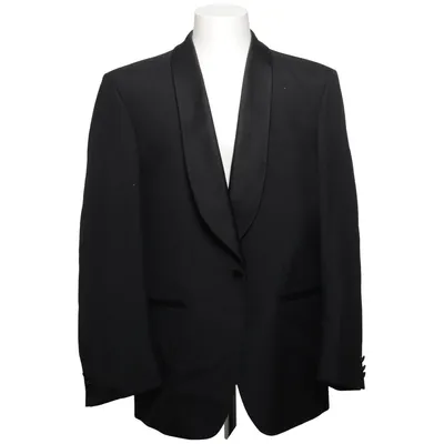 Veste de smoking (Noir) de Cavaliere Polyester, Laine