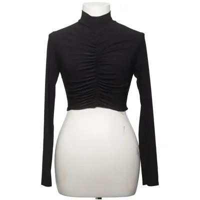 Crop top (Noir) de Club London Élasthane, Polyester