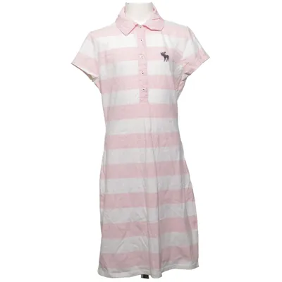 Polojurk (Roze, Wit) van Abercrombie & Fitch
