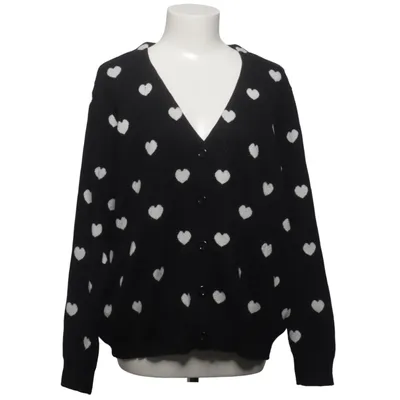 Cardigan (Noir, Blanc) de XLNT by KappAhl Polyamide, Polyester, Viscose