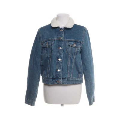 Fodrad jeansjacka (Blå) från Zara Authentic Denim by TRF Akryl, Polyester