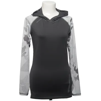 Huvtröja (Grå, Vit) från Dcore Elastan, Polyester