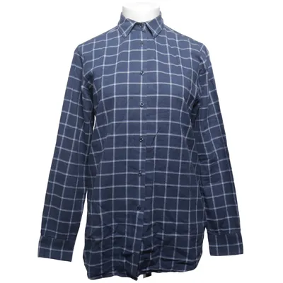 Chemise (Bleu, Blanc) de Aglini Coton