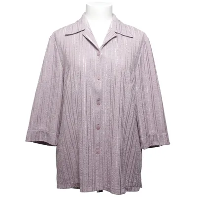 Short sleeve shirt (Pink) from Atelier Creation Polyester