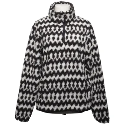 Fleece sweater (Black, White) from JH Collection Polyester