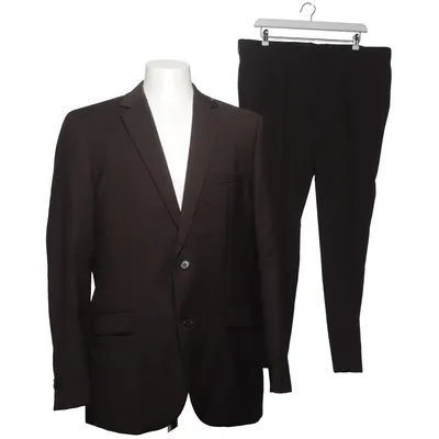 Kostym (Brun) från ESPRIT Collection Bomull, Polyester, Viskos, Ull