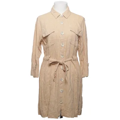 Blousejurk (Beige) van Dilvin Basic Linnen, Viscose