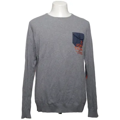 Trui (Grijs, Blauw, Oranje) van Chapter Katoen