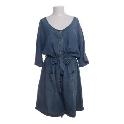 Byxdress (Blå) från Rainbow Bomull, Linne, Lyocell