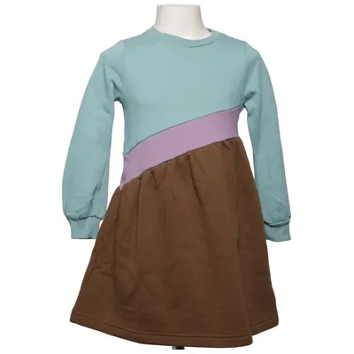 Kleid (Grün, Braun, Lila) von Fred's World by Green Cotton Baumwolle