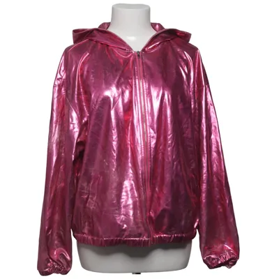 Jacka (Rosa) från Allegra K Polyester, Polyuretan