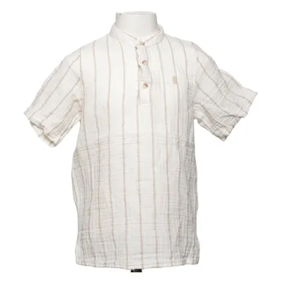 Henley shirt (Beige) van Yachting Time Linnen, Organisch katoen