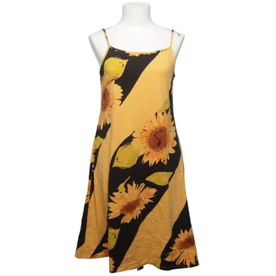 Kleid (Gelb, Schwarz, Grün) von Nanso Baumwolle, Elasthan, Modal