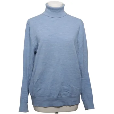 Pul à col roulé (Bleu) de Lawrence Grey Laine de mouton
