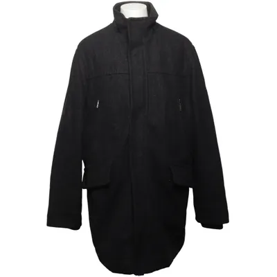 Coat (Gray) from Redwood Cotton, Polyester, Viscose, Wool