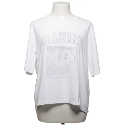 T-shirt (Hvid) fra Ganni Økologisk bomuld