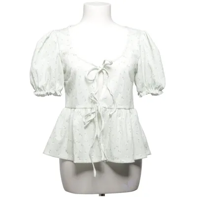 Omlottopp (Grön, Vit, Flerfärgad) från Gina Tricot Elastan, Polyester