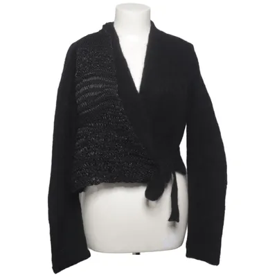 Omlottkofta (Svart) från Sarah Pacini Akryl, Elastan, Merinoull, Mohair, Polyamid, Polyester