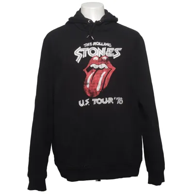 Sweat à capuche (Noir) de The Rolling Stones Coton, Polyester