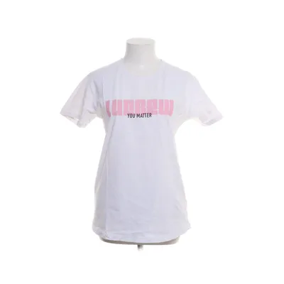 T-shirt (White, Pink) from Holymesh Cotton