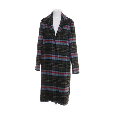 Coat (Blue, Multicolored) from Jake*s Polyester, Wool