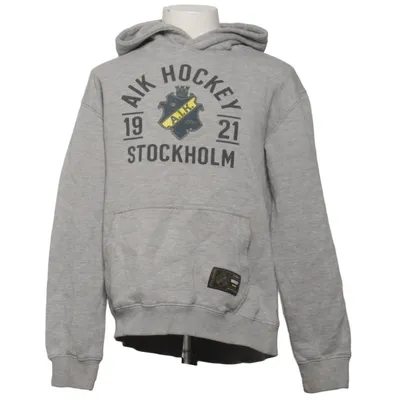 Sweat à capuche (Gris) de AIK Coton, Polyester