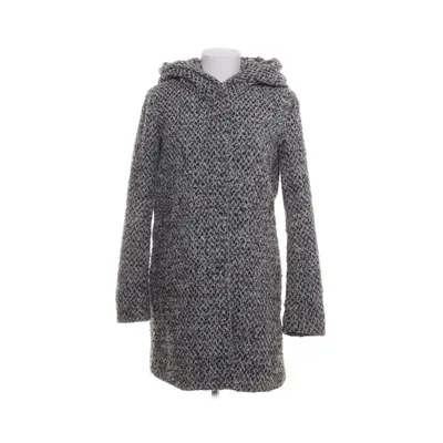 Frakke (Grå, Sort) fra ONLY Polyester, Uld