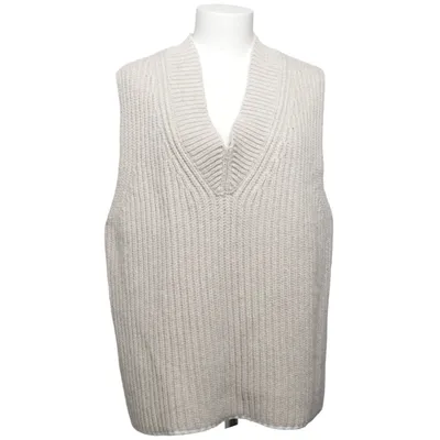 Slipover (Beige, Vit) från Acne Studios Akryl, Polyester, Silke, Ull