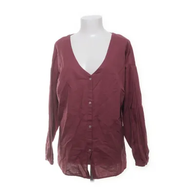 Bluse (Rød) fra Lindex Bomuld, Linned