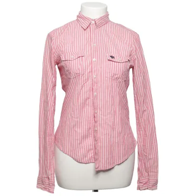 Shirt (Pink, White) from Abercrombie & Fitch Cotton