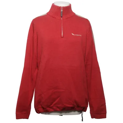 Sweater (Rød, Beige) fra Forever Akryl, Bomuld, Polyester