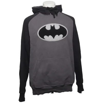 Hoodie (Gray, Black) from Batman Cotton, Polyester