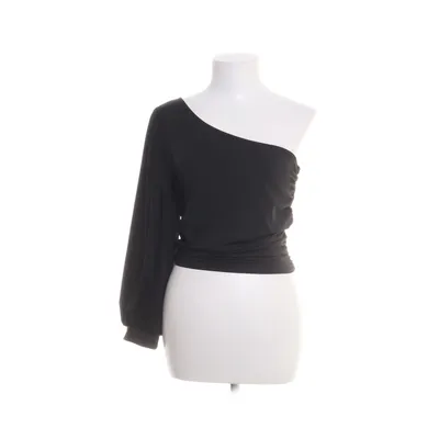 Crop top (Zwart) van By Swan Paris Elastaan, Polyester, Viscose