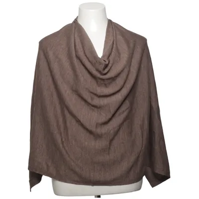 Poncho (Marron) de James Harvest Acrylique, Laine de mouton