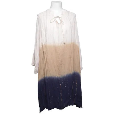Tunique (Bleu, Beige, Multicolore) de Gold & Silver Coton, Viscose