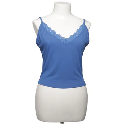 Tank Top (Blue) from Shein Elastane, Polyester