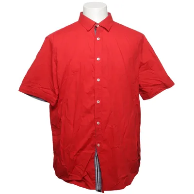 Korte mouwen shirt (Rood) van Livergy Katoen