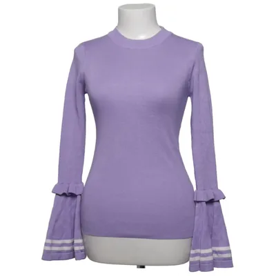 Sweater (Lilla, Hvid) fra Loavies Bomuld, Viscose