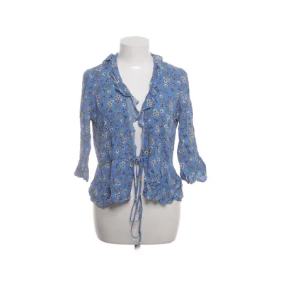 Wikkeltop (Blauw, Meerkleurig) van Mango Suit