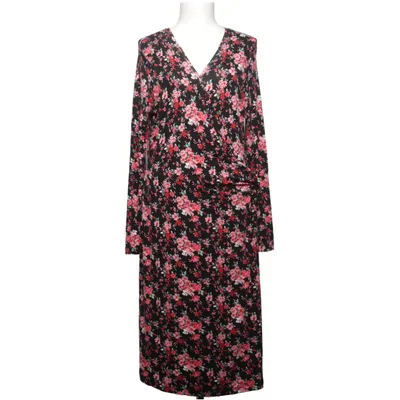 Slå-om-kjole (Sort, Pink, Rød) fra Aniston Elastan, Viscose