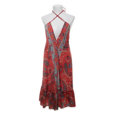Halterneckklänning (Röd, Flerfärgad) från Sara Viskos