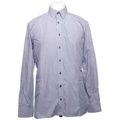 Chemise (Bleu, Blanc) de Eterna Coton