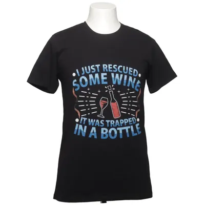 T-shirt (Black, Multicolored) from Spreadshirt Cotton
