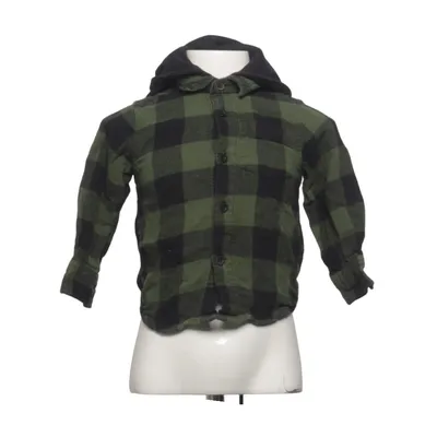 Flannel skjorte (Grøn, Sort) fra D.M.D by Denim Day Bomuld