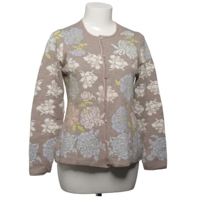 Cardigan (Brown, Multicolored) from Oleana Merino wool, Silk