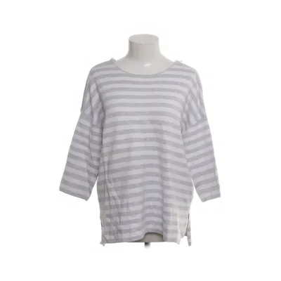 Top (White, Gray, Purple) from Oui Cotton, Viscose, Silk, Polyamide, Cashmere