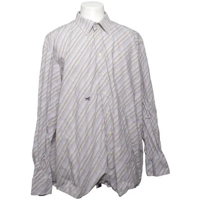 Chemise (Blanc, Bleu, Marron) de Jim Spencer Coton